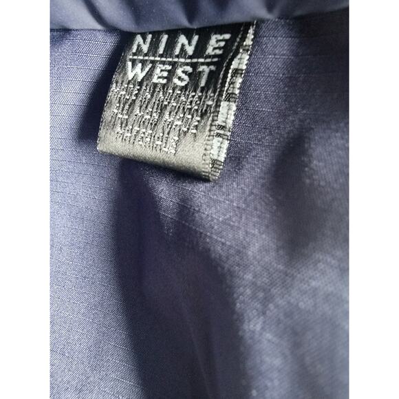 nine west double handle nylon material purse shoulder - Picture 8 of 14